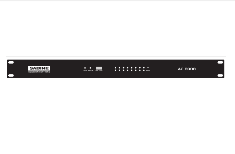 AC 8008 8*8數字音頻處理器